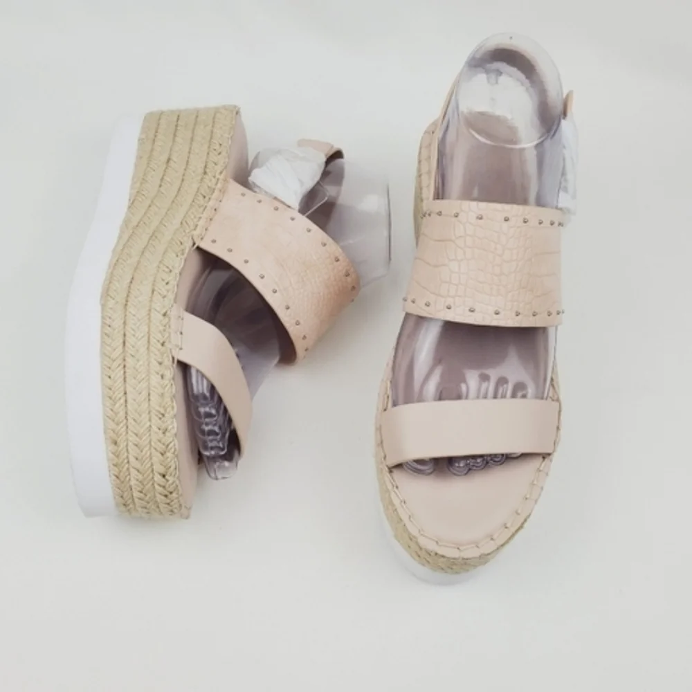 Charles by Charles David scale espadrille platform sandals